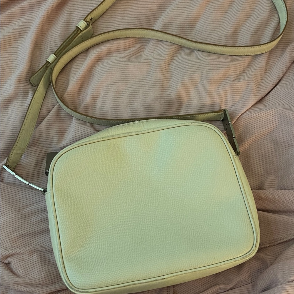 Elegant Cream Crossbody Bag